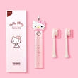 Yimi Hellokitty Electric Toothbrush Women's Adult Base Rechargeable Soft Bristle Toothbrush Set As A Gift for Girlfriend