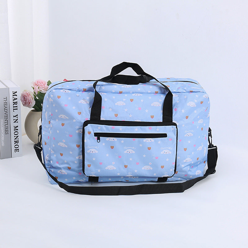 Sanrio Portable Folding Bag Luggage Storage Bag Cartoon Folding Bag Can Be Placed In The Luggage Rack.