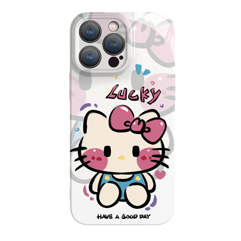 New Lovely Cartoon Cute Sanrio iPhone Case Full Body Protective Case For IPhone 11-15 Pro Max