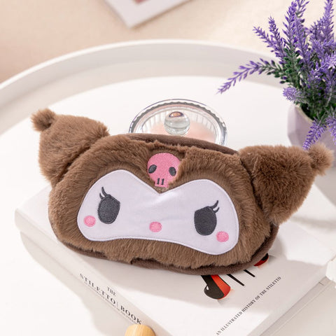 Sleeping Eye Mask Travel Shading Eye Mask for Students and Girls To Relieve Eye Fatigue Plush Breathable Eye Mask.