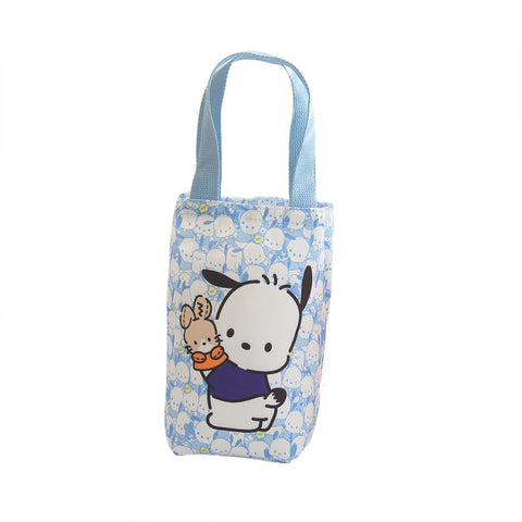 New Cartoon Canvas Water Bottle Bag, Insulated Cup, Handbag, Umbrella Storage