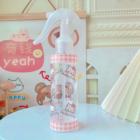 Sanrio 120ML Transparent Alcohol Spray Bottle, Large Capacity Spray Bottle, Cosmetic Water Bottle.