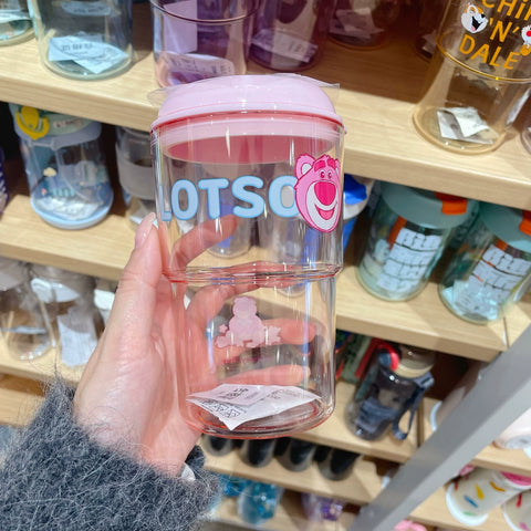 MINISO MINISO Excellent Product Sanrio Instant Cold Extraction Coffee Cup 500mL Disney Transparent Cartoon Water Cup