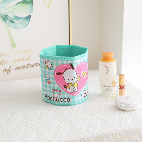 Sanrio Desktop Debris Remote Control, Mobile Phone Storage Rack, Small White Pen Holder, Large Capacity Stationery Storage Box