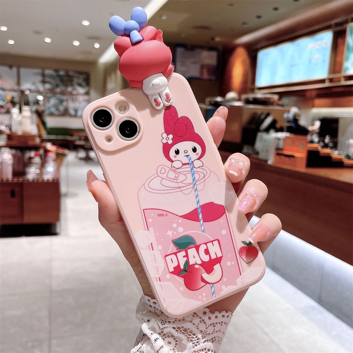 Sanrio Melody Hard iPhone Cases Suitable for iPhone 6-15 Pro Max