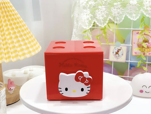 Sanrio Storage Box, Small Drawer on The Table, Square Puzzle, Superimposed Square Clutter Storage Box