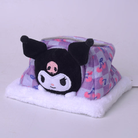 Cute Sanrio Plush Quilt Stove Warm Nest Doll Ornaments