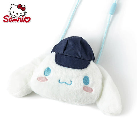 Sanrio Sanrio Jade Guigou Big Ear Dog Plush Doll Crossbody Bag Zero Wallet Plush Pendant Gift