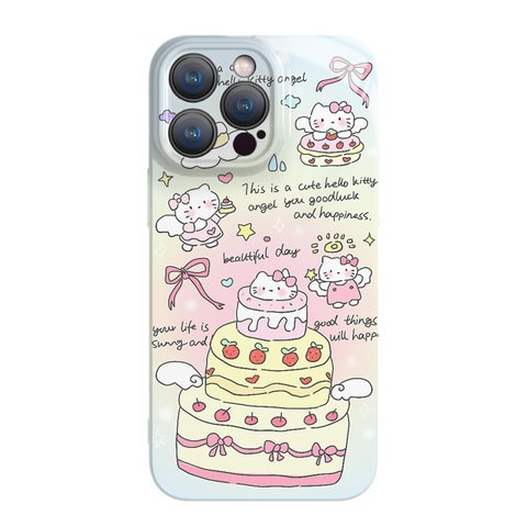 Cartoon Hellokitty Cat Cute Cute Sanrio iPhone Case Full Body Protective Case For IPhone 11-15 Pro Max