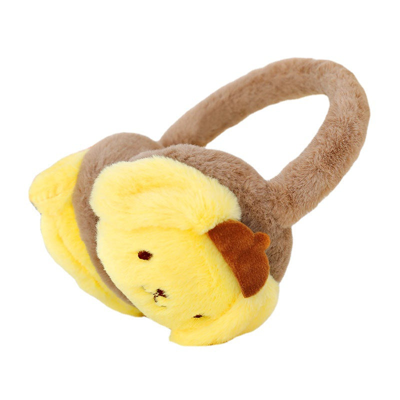 Sanrio Warm Earmuffs for Girls Cute Plush Winter Cold and Frost Proof Earmuffs Ear Warming Thickened Ear Protection Ear Wraps