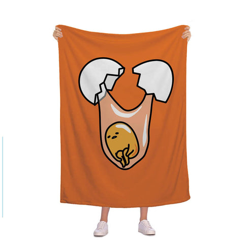 Gudetama King Blanket Camping Travel Blanket Cartoon Blanket Amazon New Cross border Popular Flannel Blanket