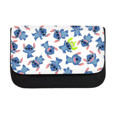 Stitchy  Children&#039;s Triangle Pencil Case New Primary School Pencil Case Creative Cartoon Student Pencil Case.