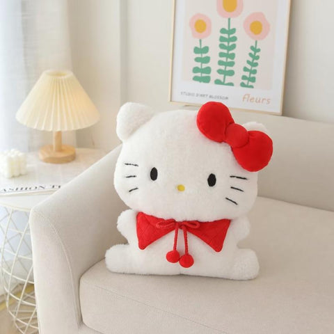 Sanrio Cute Biscuit Pillow Plush Doll Doll Shoulder Bag