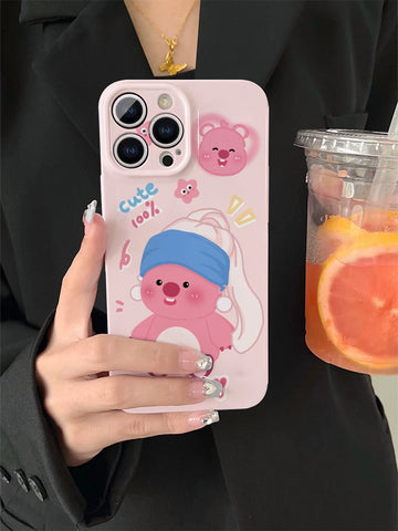 Japanese and Korean Cute Ruby Loopy Cute Sanrio iPhone Case Full Body Protective Case For IPhone 11-15 Pro Max