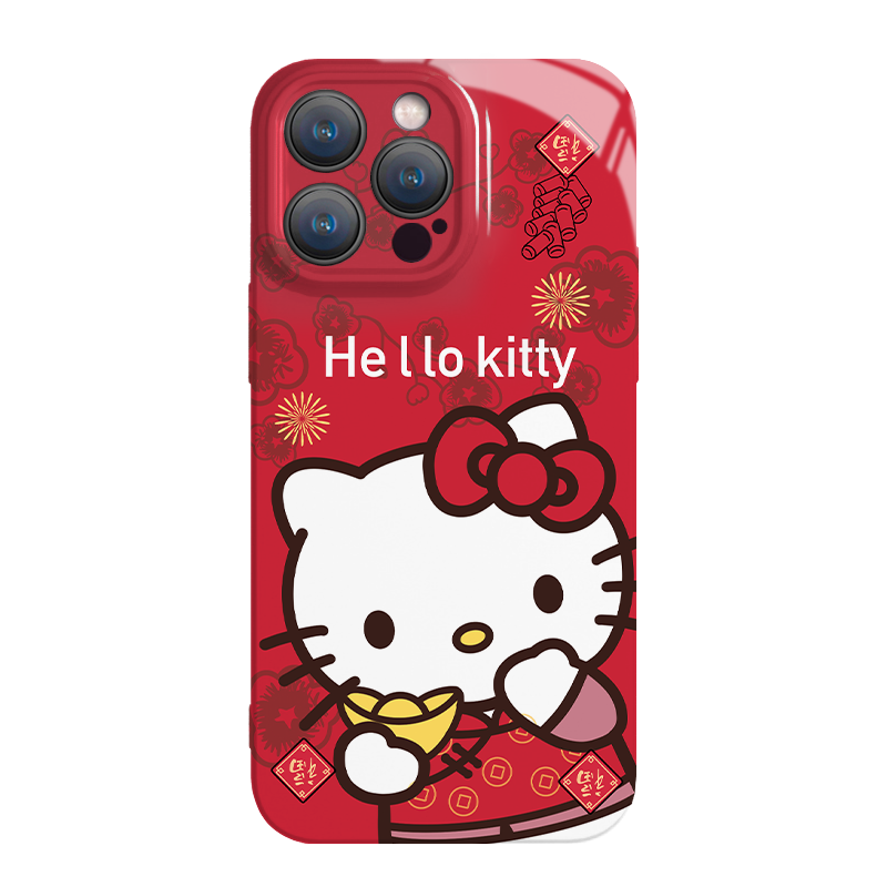 Hello Kitty Kuromi Cute Sanrio iPhone Case Full Body Protective Case For IPhone 11-15 Pro Max