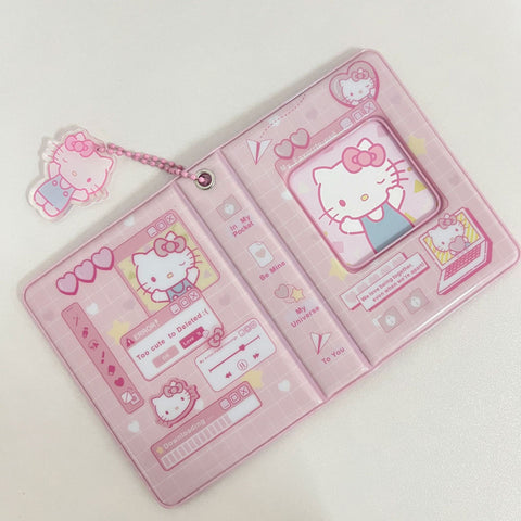 Sanrio Cartoon Album Star Chasing Small Card Storage Book Cartoon Goo Card Storage Book