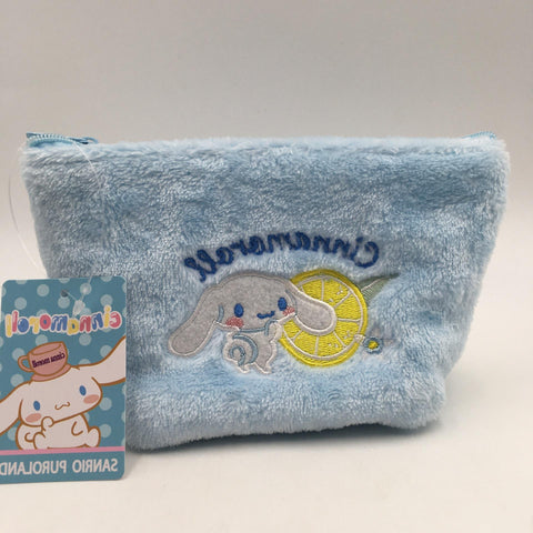 Sanrio Family Plush Coin Purse Zippered Storage Bag