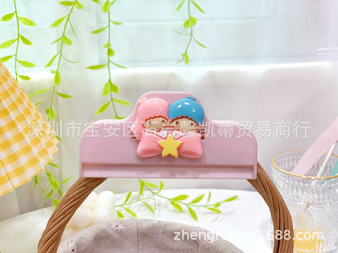 Sanrio Home Kitchen Cute Food Sealing Clip Moisture-proof and Fresh Keeping Snack Clip Milk Powder and Dried Fruit Sealing Clip Clothes and Socks Clip