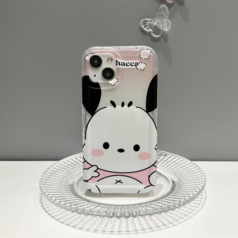 Sanrio Pochacco Soft iPhone Cases Suitable for iPhone 11-15 Pro Max