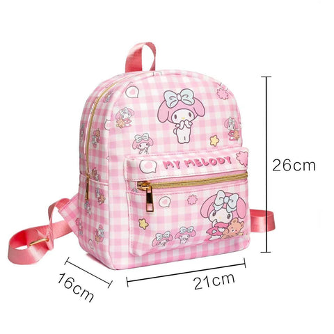 Sanrio Children Leather Schoolbag Kindergarten Bag