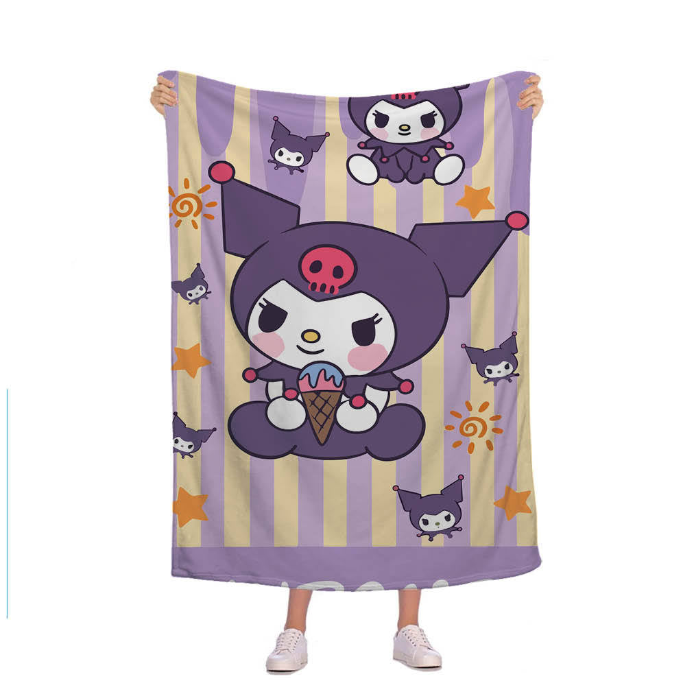 Kuromi Blanket Camping Trip Blanket Cartoon Blanket