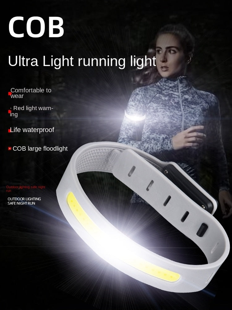 Running lights, arms, night flashing lights, outdoor riding lights, safety, cat catching mice, adult hide-and-seek, sweat-proof and light fun run home87