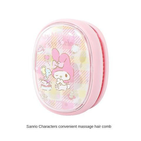 Genuine SanrioCharacters Sanrio portable massage Shun Fa comb anti-static hair loss gift wholesale