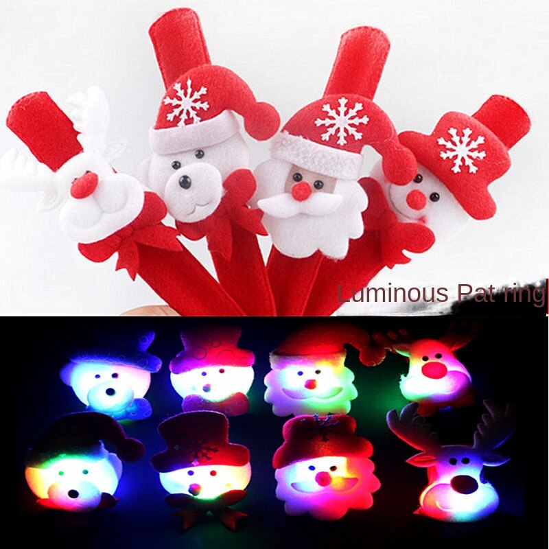 Christmas supplies gifts Christmas hats children glow hairband antlers with lights Santa Claus gift decorations home115