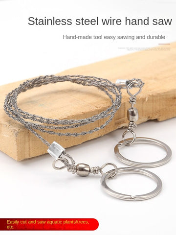 Outdoor chain saw hand saw wire saw hand saw wire saw ultra-fine universal pocket saw hand wire rope saw home97