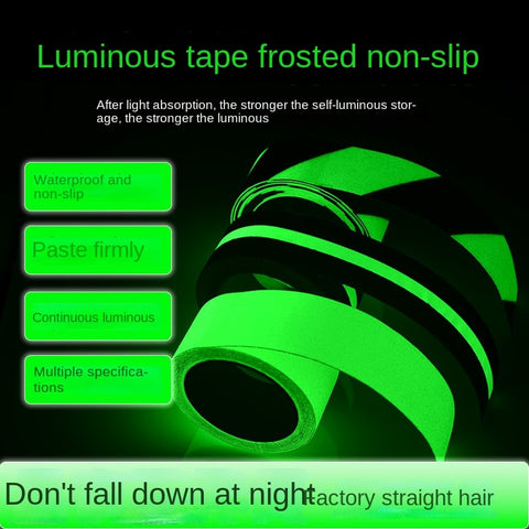 Super bright luminous tape, dark night sticker, stage positioning sticker, night warning tape, wear-resistant luminous sticker, home59