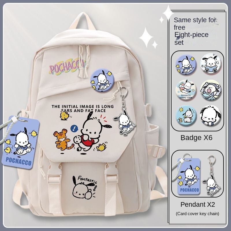 Pochacco Elementary School Schoolbag Junior High School High Capacity Backpack