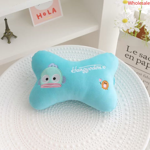 Sanrio Car Headrest Seat Neck Pillow Plush Waist Pillow Car Accessories