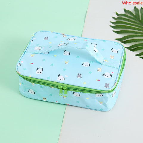 Sanrio Large Waterproof Square Insulation Bag Lunch Bag Fresh Ice Bag Student Lunch Bag Picnic Bag