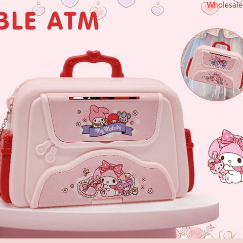 Children's Handbag, Password Box, Money Storage Tank, ATM Machine, Fingerprint Automatic Money Rolling, Music Storage Box, Money Storage Tank