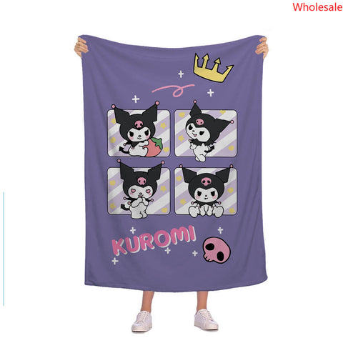 Kuromi Blanket Camping Trip Blanket Cartoon Blanket