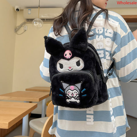 Sanrio Backpack Plush Doll Bag Fashion Trend Student Backpack