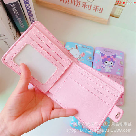 Sanrio Short Wallet, Coin Purse, Coin Paper Ultra Storage Bag