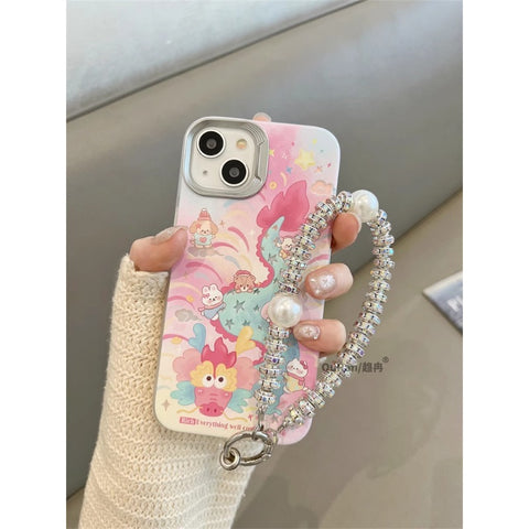 Cute Sanrio iPhone Case Full Body Protective Case For IPhone 11-15 Pro Max