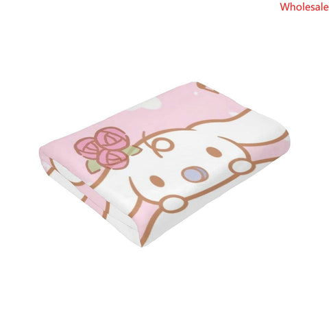 Cinnamoroll Blanket, Air Conditioning Nap Cover Blanket, Multifunctional Office Blanket, Sofa Blanket