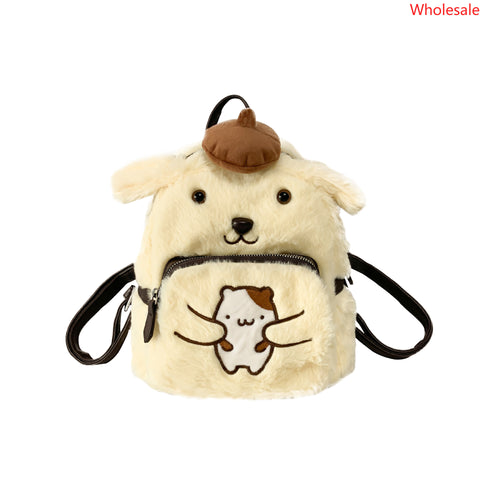 Sanrio Backpack Plush Doll Bag Fashion Trend Student Backpack