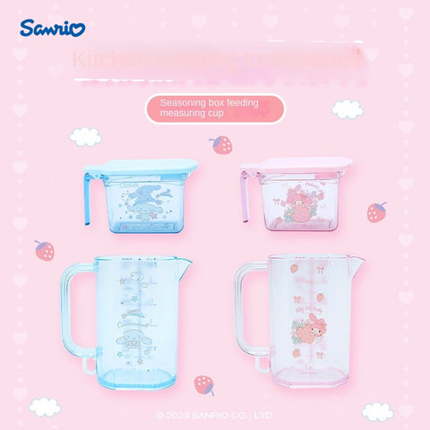 Sanrio's New Kitchen Cooking Tool Series, Jade Guigou Seasoning Box, Measuring Cup