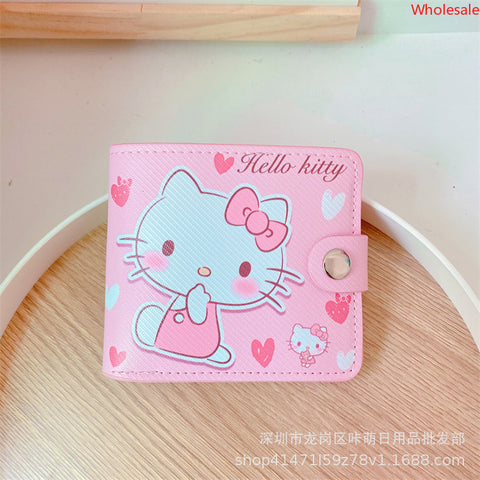 Sanrio Short Wallet, Coin Purse, Coin Paper Ultra Storage Bag