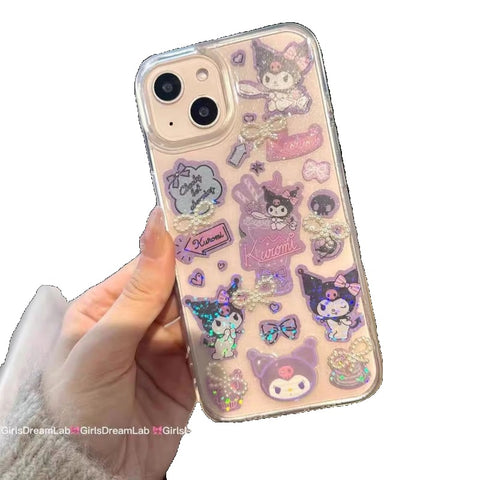 Cartoon Sanrio Cute Sanrio iPhone Case Full Body Protective Case For IPhone 11-15 Pro Max