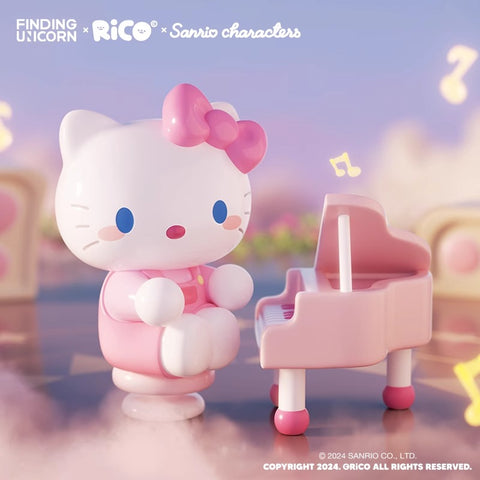 Sanrio Sanrio Family X RiCO Beautiful Love Series HelloKitty Melody Kuromi Blind Box