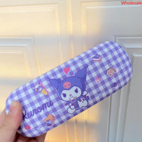 Sanrio Glasses Case Leather Myopia Glasses Student