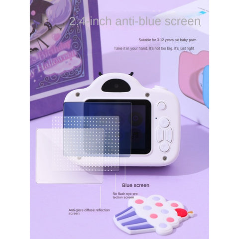 The New Kulomi Children's Toy Camera Can Take Pictures of Baby Mini Sanrio High Resolution Elementary School Girls with High Resolution