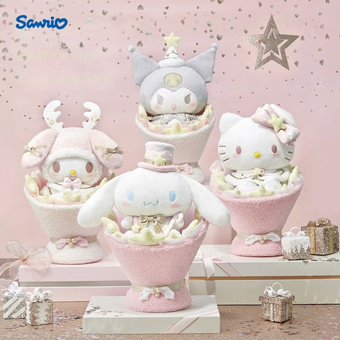 Sanrio Sanrio Xingyuan Bouquet Garland Series Doll Kuromi My Melody Cinnamoroll Birthday Gift