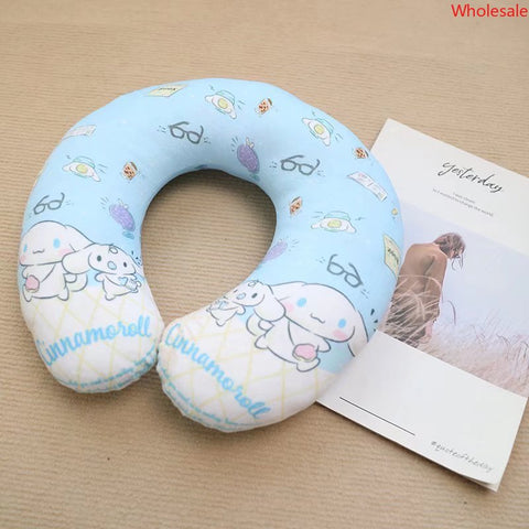 Cartoon Creative U-shaped Pillow Travel Neck Pillow Portable Car Pillow Cervical Neck Pillow Office Neck Protection Pillow Nap Pillow