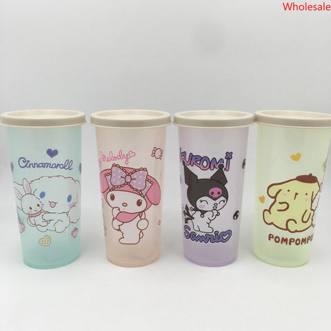 Sanrio 300ML Plastic Cup Mouthwash Cup Portable with Water Cup