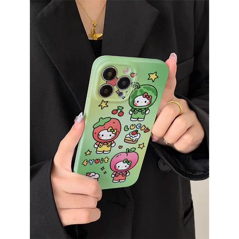 Cute Sanrio iPhone Case Full Body Protective Case For IPhone 11-15 Pro Max